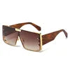 2245 New Fashion Square Sunglasses Men Women Sun Glasses Gradients Lens Golden Frame Luxury Custom Logo Sunglasses