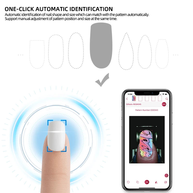 New Automatic Nail Painting 3d Printer Machine  Nail Polish Printer Machine 3d Printer