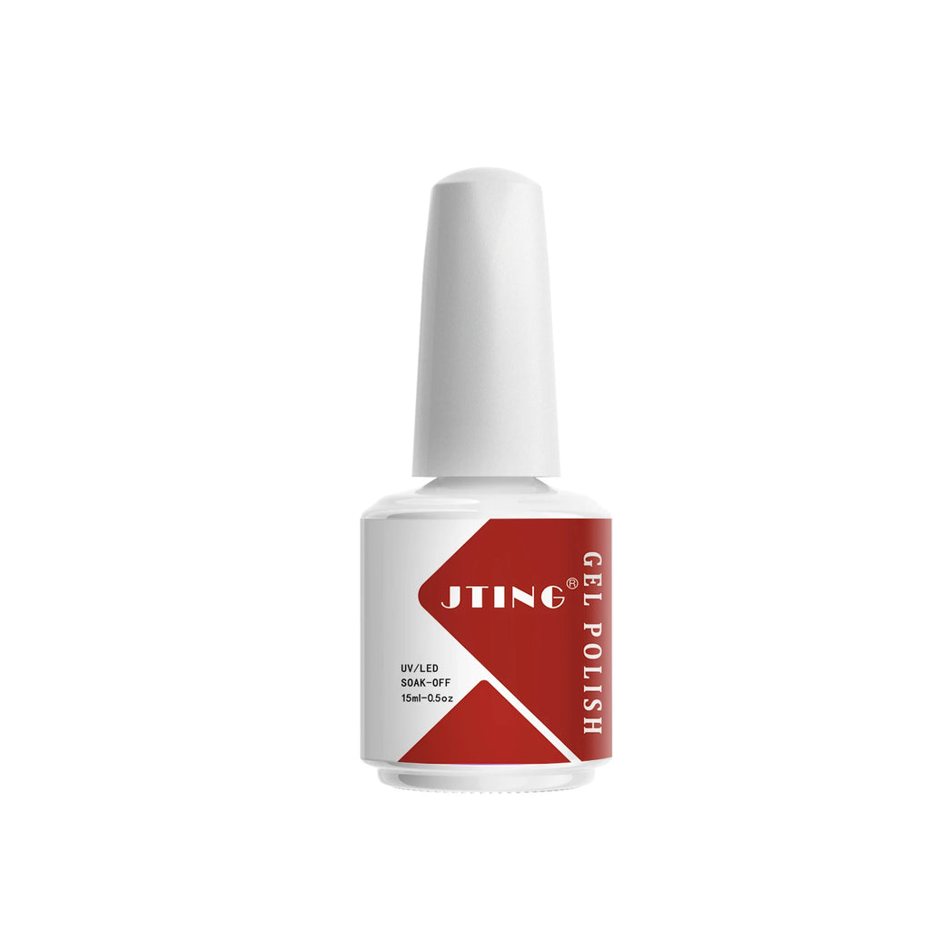 JTING Acrylic Nail Art Gel Polish UV Gel OEM Wholesale 6 Colors Set 15ml Bottles Gel NAIL Polish Kit Custom Private Label
