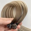 2026 Haiyi Straight K Tip Hair Prebonded Raw Cuticle Aligned Human Hair Extension K Tip Hair