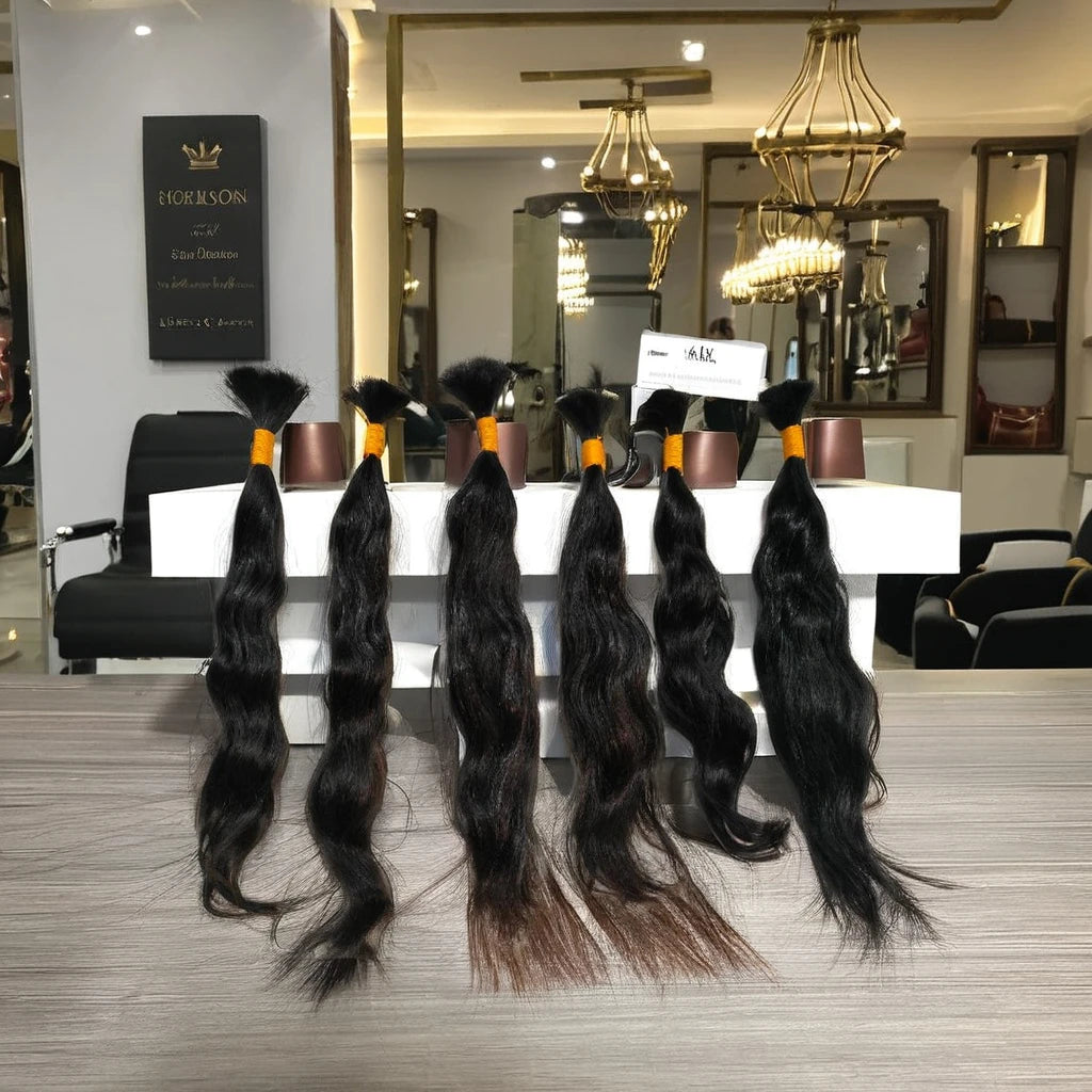 100% South India Unprocessed Virgin Cuticle Intact Hair Bundle Single Drawn Weft Natural Color Indian Human Hair Extensions