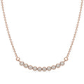 Classic 925 Sterling Silver Diamond Necklace Luxury Fashion Jewelry For Women Wedding Party Gift