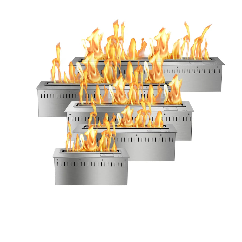 36 Inch Chimenea Remote Control Bio Ethanol Fire Place Fireplace Bioethanol Electric Modern Fireplaces