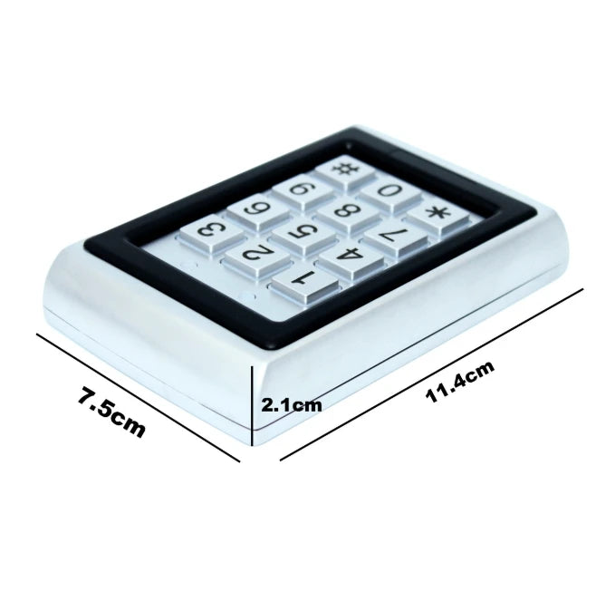 Standalone Access Control Keypad 125KHZ RFID Card  Smart Door Lock Access Controller