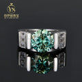 Luxury Premium S925 Sterling Silver Men's Ring Wedding Proposal Luxury Jewelry Simple Rings for Girls