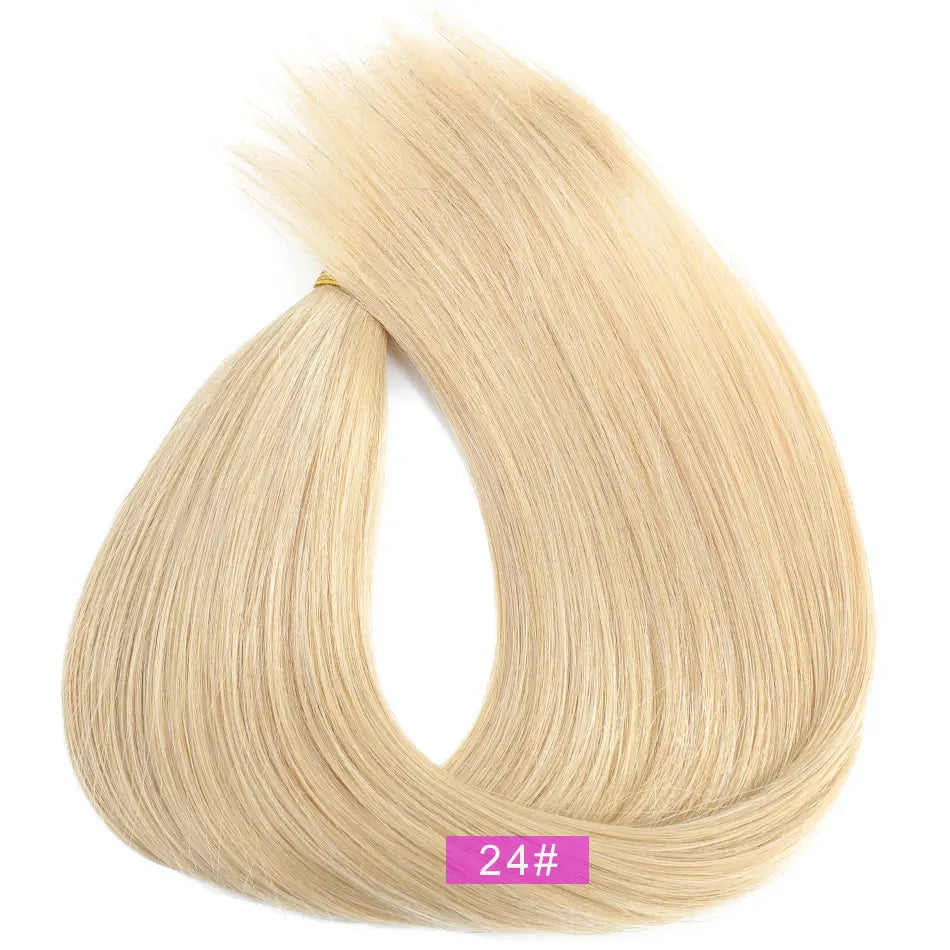 Factory Supply U Tip Hair Extensions 100% Natural Virgin Raw Hairs Customized Color U Tip Human Hair Extensions
