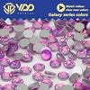VDD 420 Galaxy-Lavender SS4-SS50 Glass Rhinestones Crystal High Quality Flatback Stones for Nail Art Accessories DIY Crafts