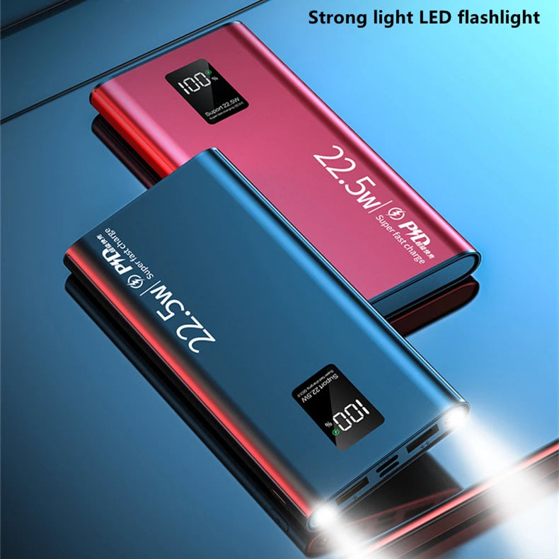 Metal Shell PD18W TYPE-C Bidirectional Fast Charge Quick Charge QC3.0 PD22.5w Super Fast Charge 10000mah Powerbanks
