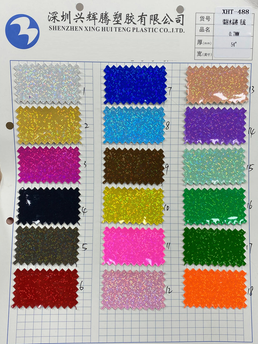 PU Synthetic Leather Babysbreath Film Smooth Pu Leather  in Roll  for Making Bags and Shoes