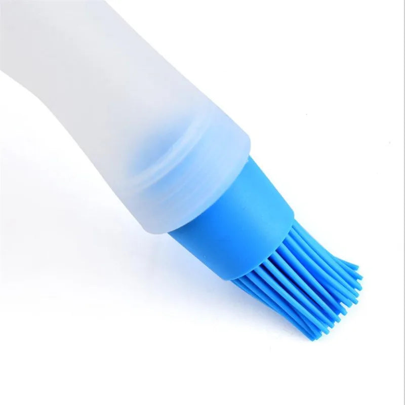 Barbecue Tools Silicone Kitchen Gadgets Portable Temperature Resistant BBQ Basting Brushes Oil Bottle Brush Baking Accessories