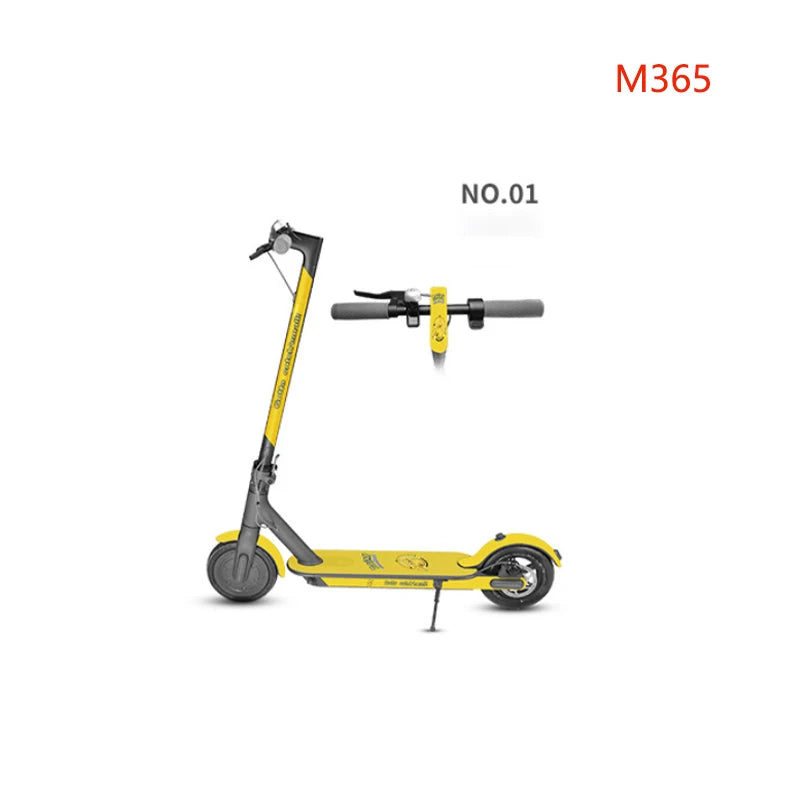 Electric Scooter Full Body PVC Sticker DIY Skateboard Sticker Scooter Pedal Stickers Decal For Xiaomi M365/PRO