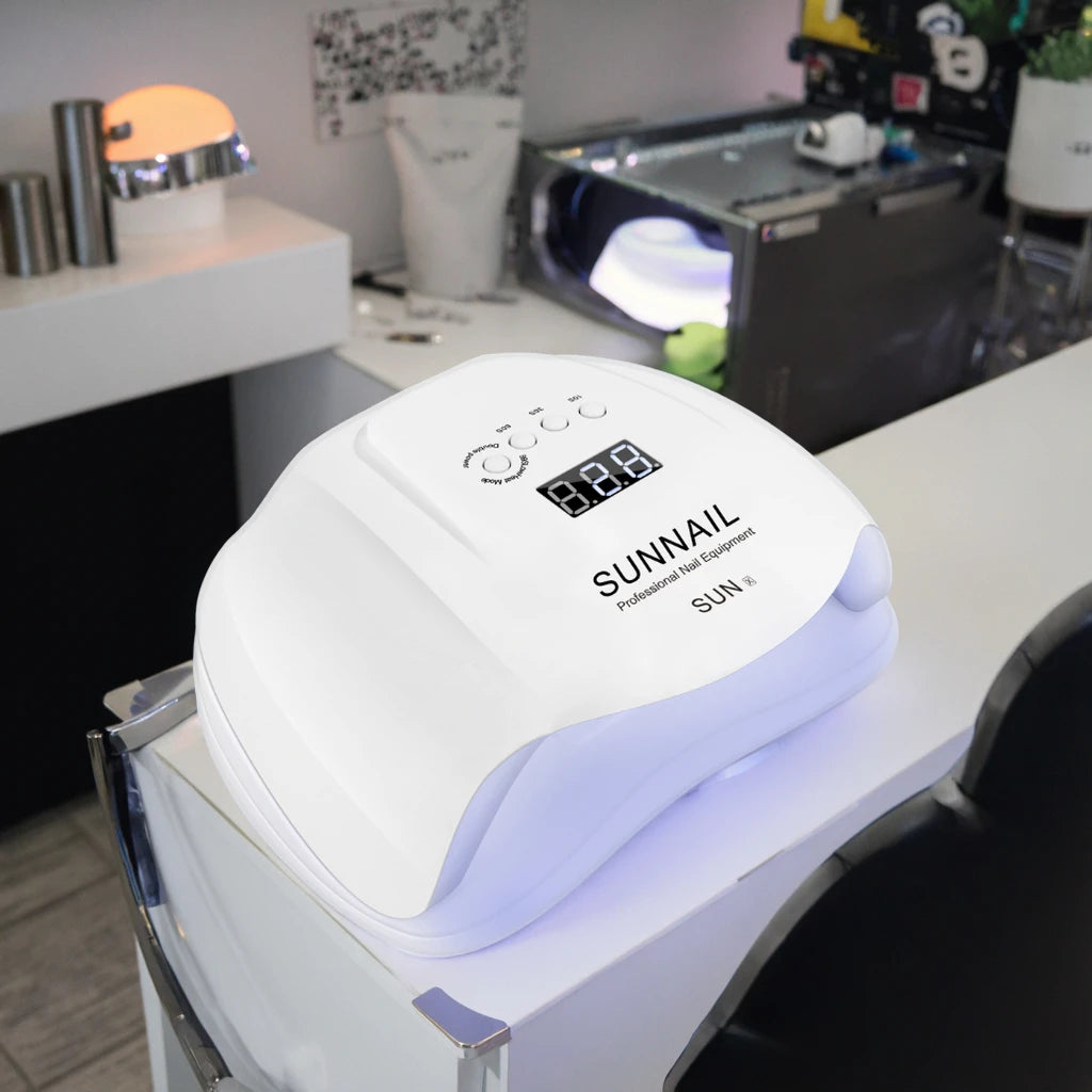 OEM ODM Professional Dual LED UV Nail Lamp Quick-Dry 54W UV Light Manicure Pedicure Gel Polish Curing  Nail Dryer