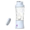 Silent 600Ml Portable Juicer Mixer Usb Fresh Fruit Juice Blender 6 Blade Mini Blender Rechargeable Portable Fruit Juicer 2026