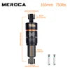 MEROCA MTB Mountain Bike Rear Shock Absorber 125/150/165/190mm 750/850/1000LBS Oil Spring Bicycle Shock Absorber Accessories