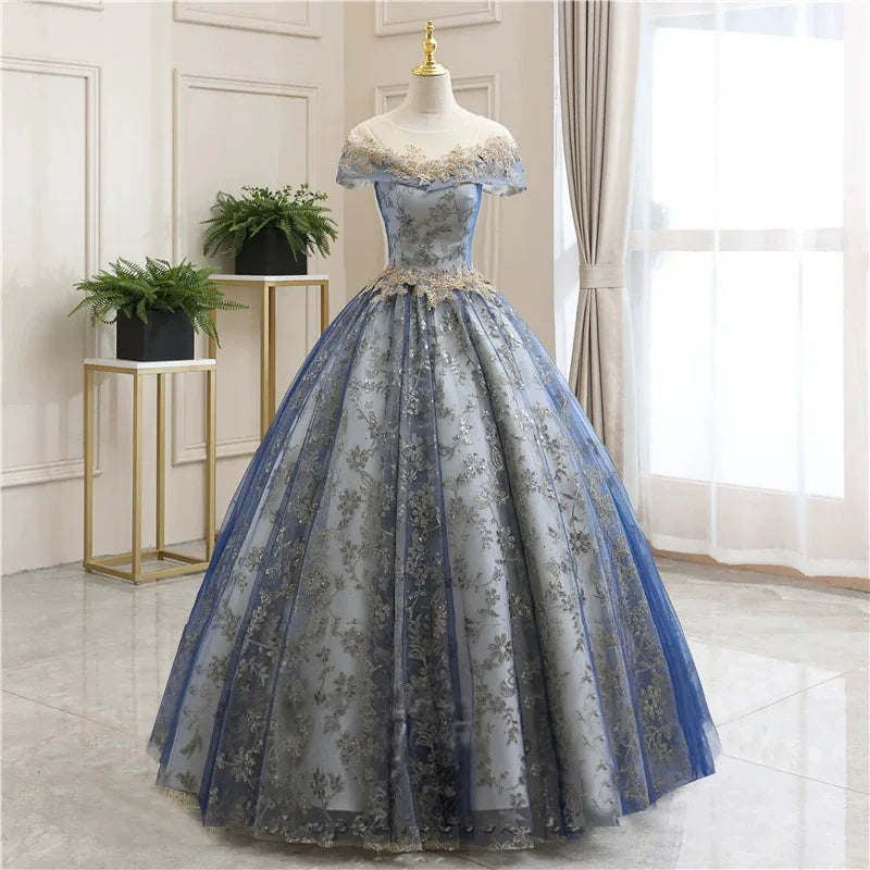 New Chorus Dress Long Vocal Bel Canto Art Test Host Annual Solo Evening Gown Peng Skirt