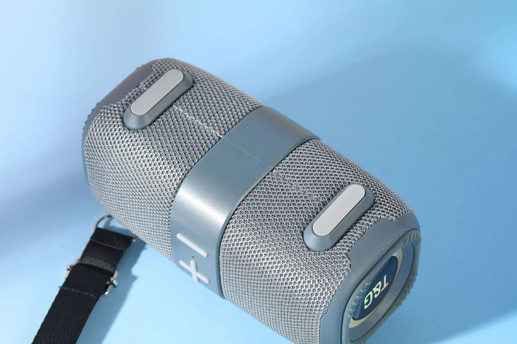 TG667 Portable BT Speaker 5W Outdoor Heavy Bass RGB LED Card Slot TWS Mini Battery Powered Compatibility Diaphragm Subwoofer