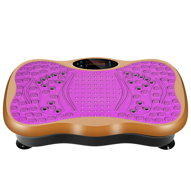 Workout Fat Exercise Relax Fitness Mini Vibration Plate Body Vibration Fitness Trainer with Speaker for Home