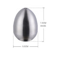 Gold Egg shape Spice Jar Set Stainless Steel Spice Tins Spice Storage Container kitchen Seasoning Sprays Tools Pepper Shakers