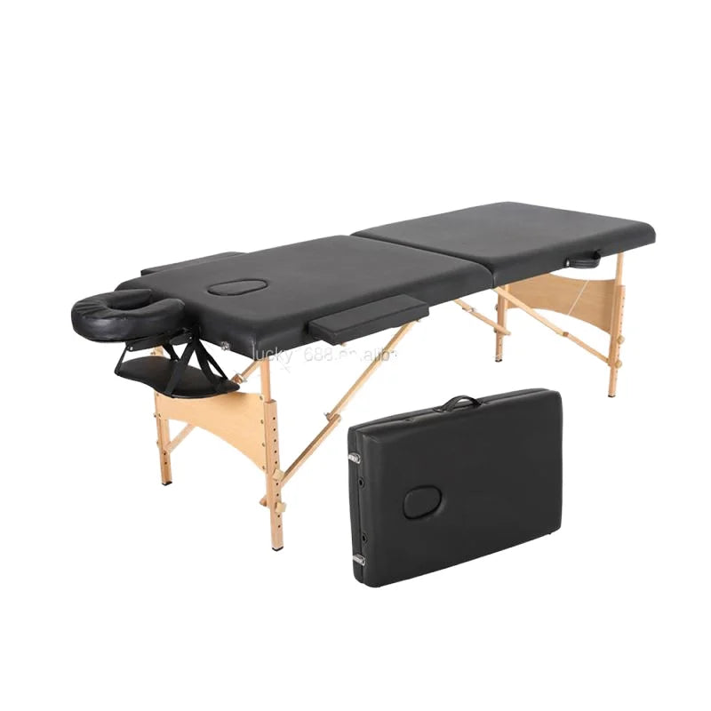 Hot Sale Modern Design Foldable Massage Bed Portable SPA Leather Furniture for Outdoor Beauty Workshops and Facial Applications
