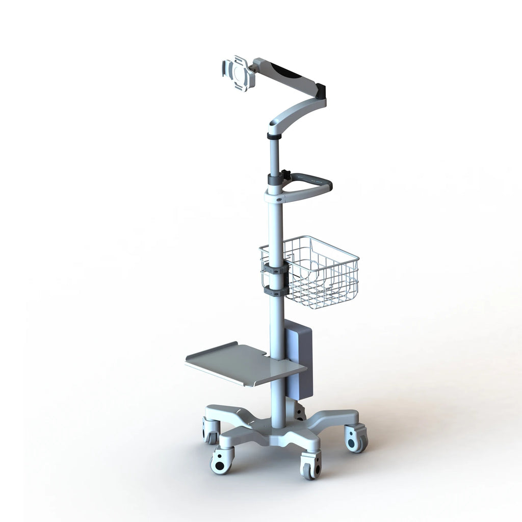 Variable Height 360 Degree Angle Flexible Mechanical Arm Telescopic Adjustment Dental Medical Service Trolley Cart Hospital Use