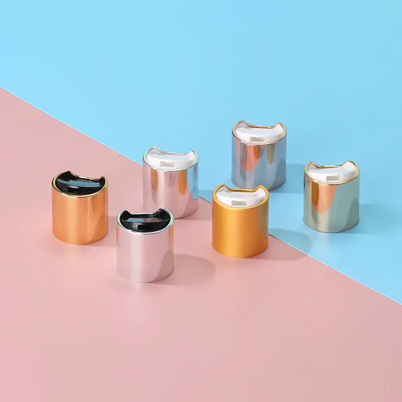New 20/24/28-410 Multifunctional Eco-friendly Recyclable Non-Spill Screw Cap Customizable Logo for Essential Oil Perfume Bottles