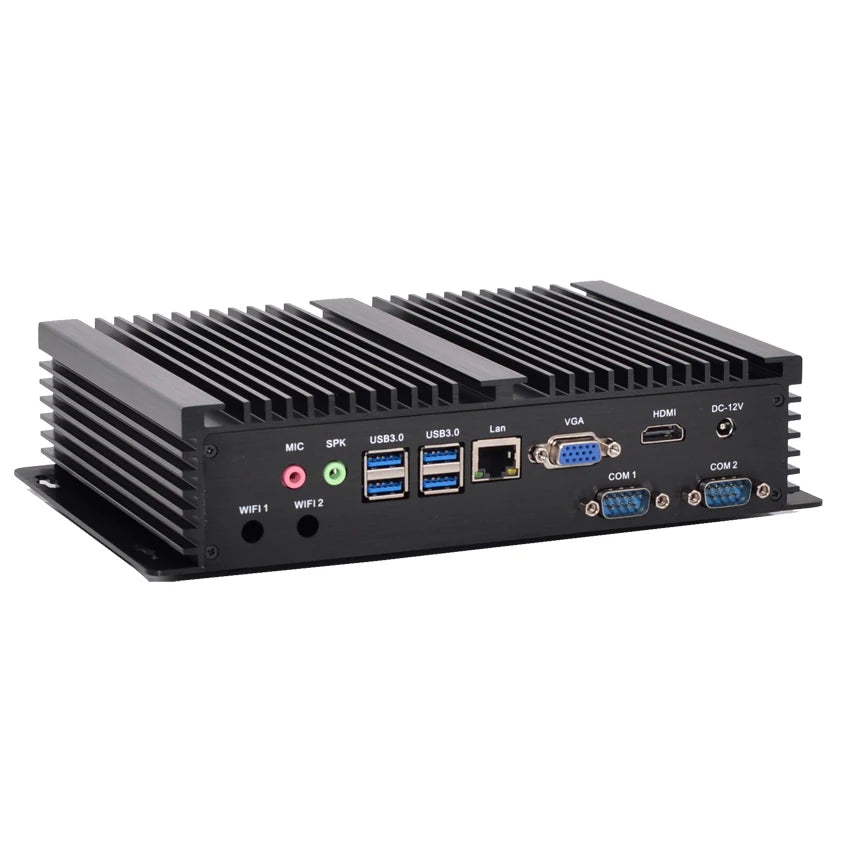 Intel 13th I7 1355U 2*COM Industrial Fanless Mini PC I7 1260P/1270P HD VGA LAN 32G DDR4 1TB NVMe Office Desktop Computer Nuc