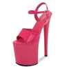 Wholesale Custom Women High Heel Party Dance Shoes Sexy Ladies Pole Dance Shoes With 20cm Heels