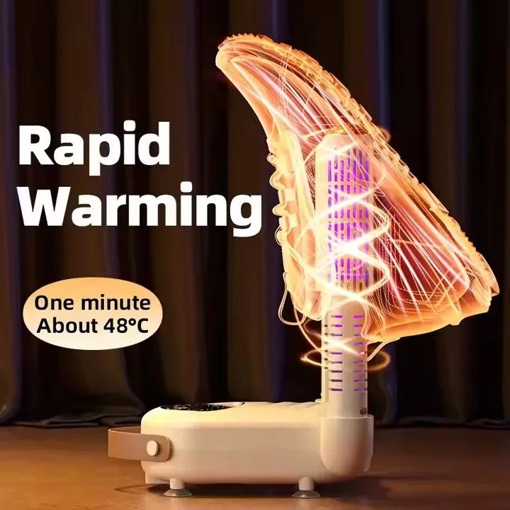 3 Gears Timing Foldable Household Shoe Heater Portable Mini Electronic Warm Wind Blow Shoes Dryer Machine