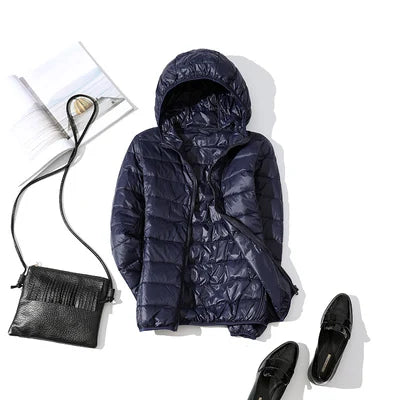 2025 New 90% Duck Down Jacket Women Autumn Winter Coat Lady Ultralight Down Jacket