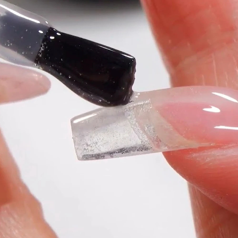 Low MOQ SOS Fiber Rubber Base Coat UV Gel Polish Non-Toxic Nail Repair Thin Soft Nails Builder
