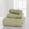 3Pcs/Set Towel Set Shower 70*140cm+ Face Towel 74*34cm + Hand Towel 34*34cm 100% Cotton Washrag Washcloth Bathroom Home Dry