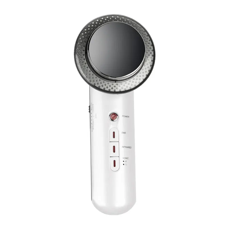 Face Reduction 3 In 1 EMS Infrared Ultrasonic Body Massager Anti Cellulite Fat Burner Weight Loss Infrared Slimming Machine