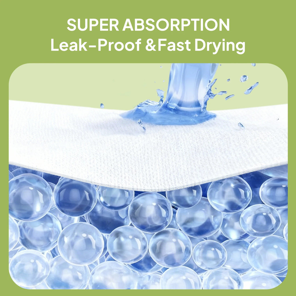 Disposable Female Dog Diapers Super Absorbent Leak-Proof for Heat Incontinence Travel