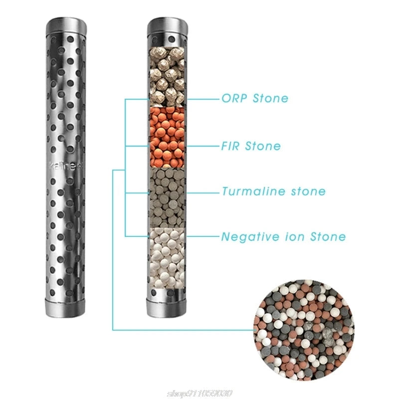 E1PD Mini Portable Alkaline Water 5.28x0.63in Hydrogen Mineral Purifier Naturally Increases Levels/Decreases ORP