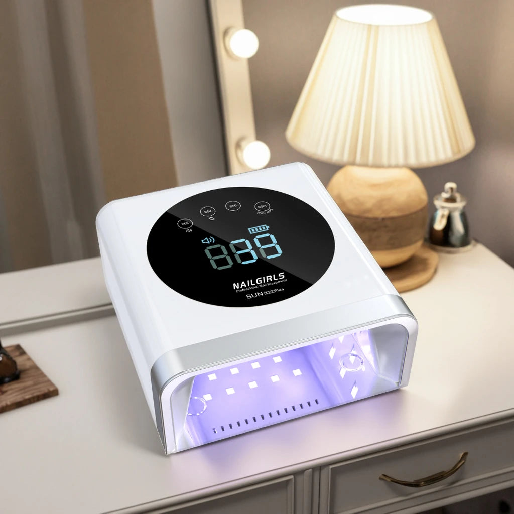 X22 New Arrivals in China Supplier 72W Max Power Uv Led Nail Lamp Completed Drying Gel Nails Polish Equipment
