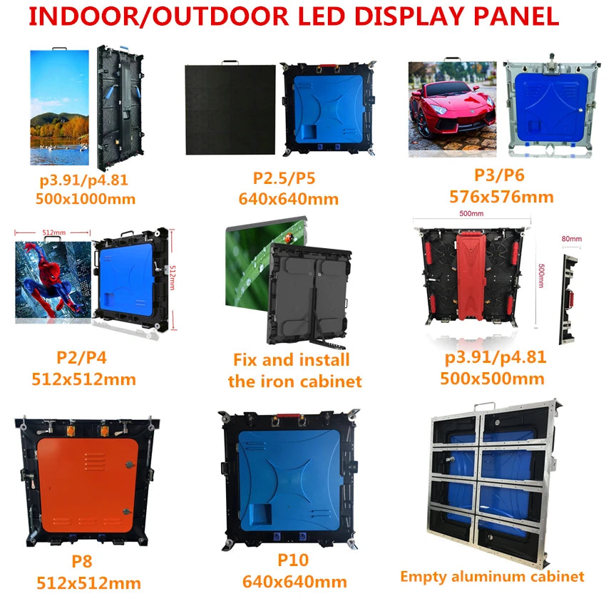 LED Display Screen Outdoor Module P10 Full Color RGB 3IN1 SMD3535 1/4S Scan 320x160mm 32x16Pixel Fixed Matrix Sign