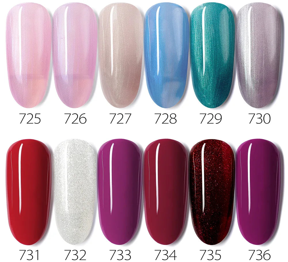 Venalisa Nail Gel Polish Fall Nail TPO FREE Long Wear Semi Permanent Soak Off UV LED Gel Nail Polish Gel Lacquer