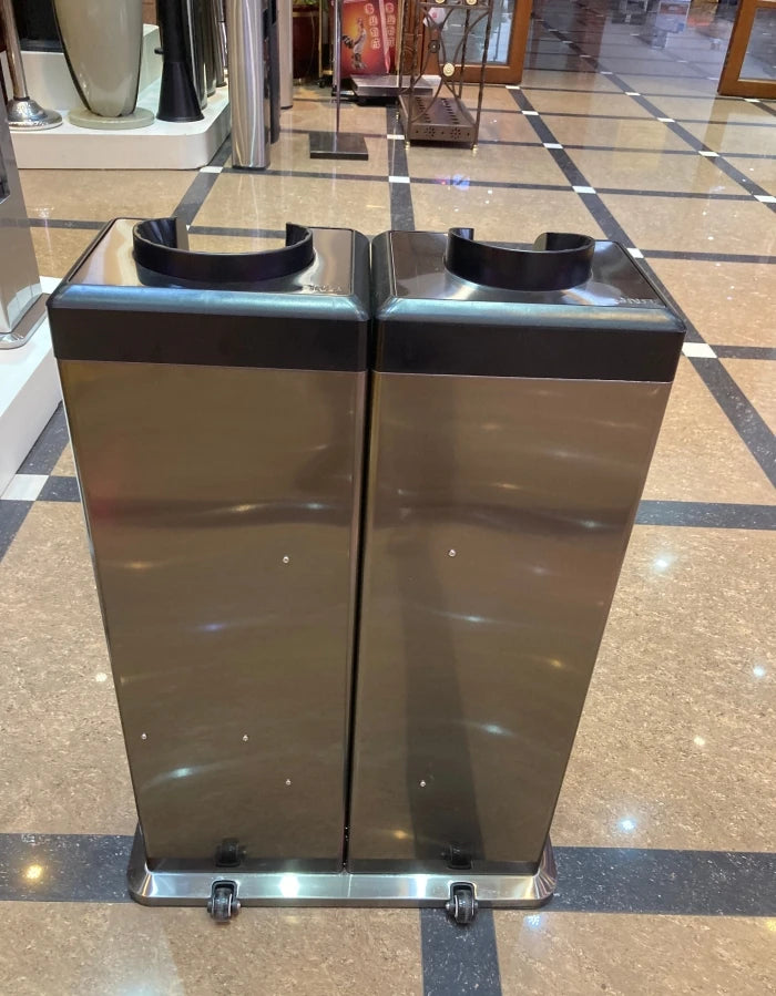Modern Design Automatic Wet Umbrella Wrapping Machine Double Chute with 200pcs Free Plastic Bags for Wet Umbrella Bagging