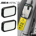 Car Rear View Mirror Auxiliary Blind Spot Wide Angle Mirror Adjustable Mirror