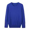 KAR&OT ZA 2024 Autumn New Fashion Temperament All-match Pullover Round Neck Long-sleeved Knitted Sweater 8851170