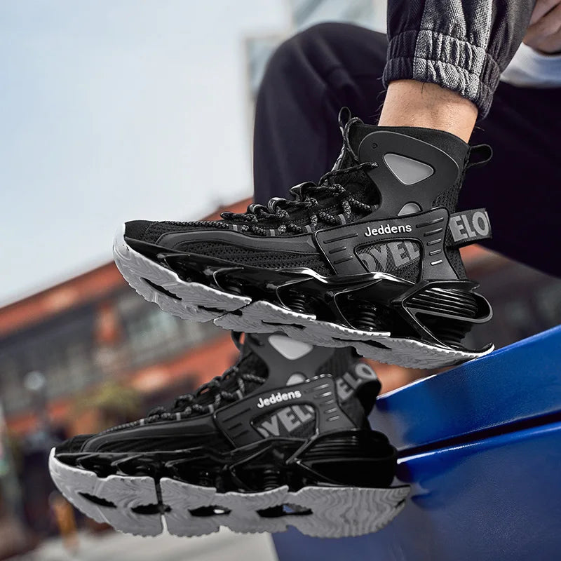 Men's Casual Sneakers Breathable Luxury Trainer Race Shoes Fashion Loafers Running Shoes for Male Comfortable Tenis