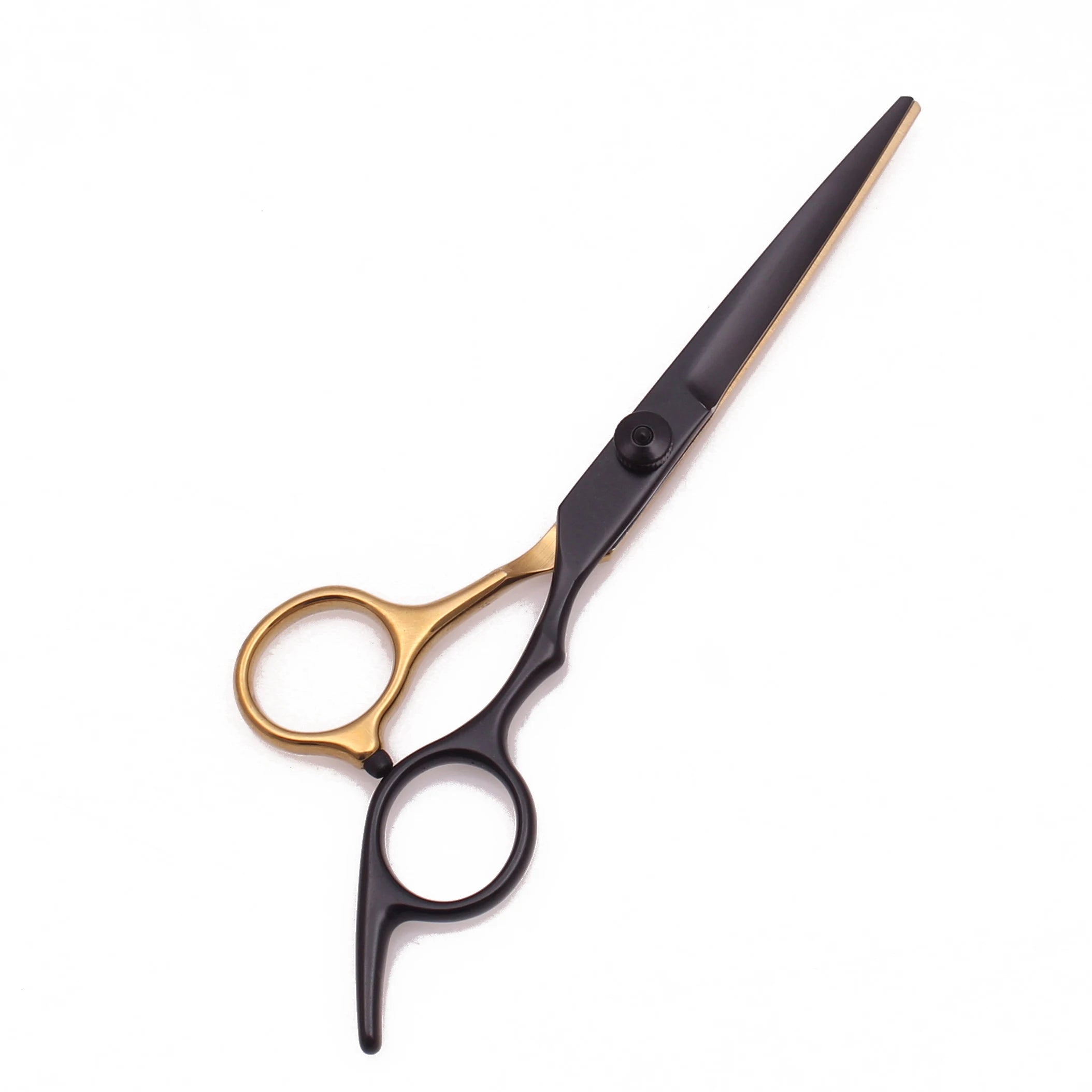 Hair Scissors Set Japan Stainless 6" Sharp Thinning Shears for Barber Shop Haircut Salon C1001 Gold Black Hairdressing Scissors