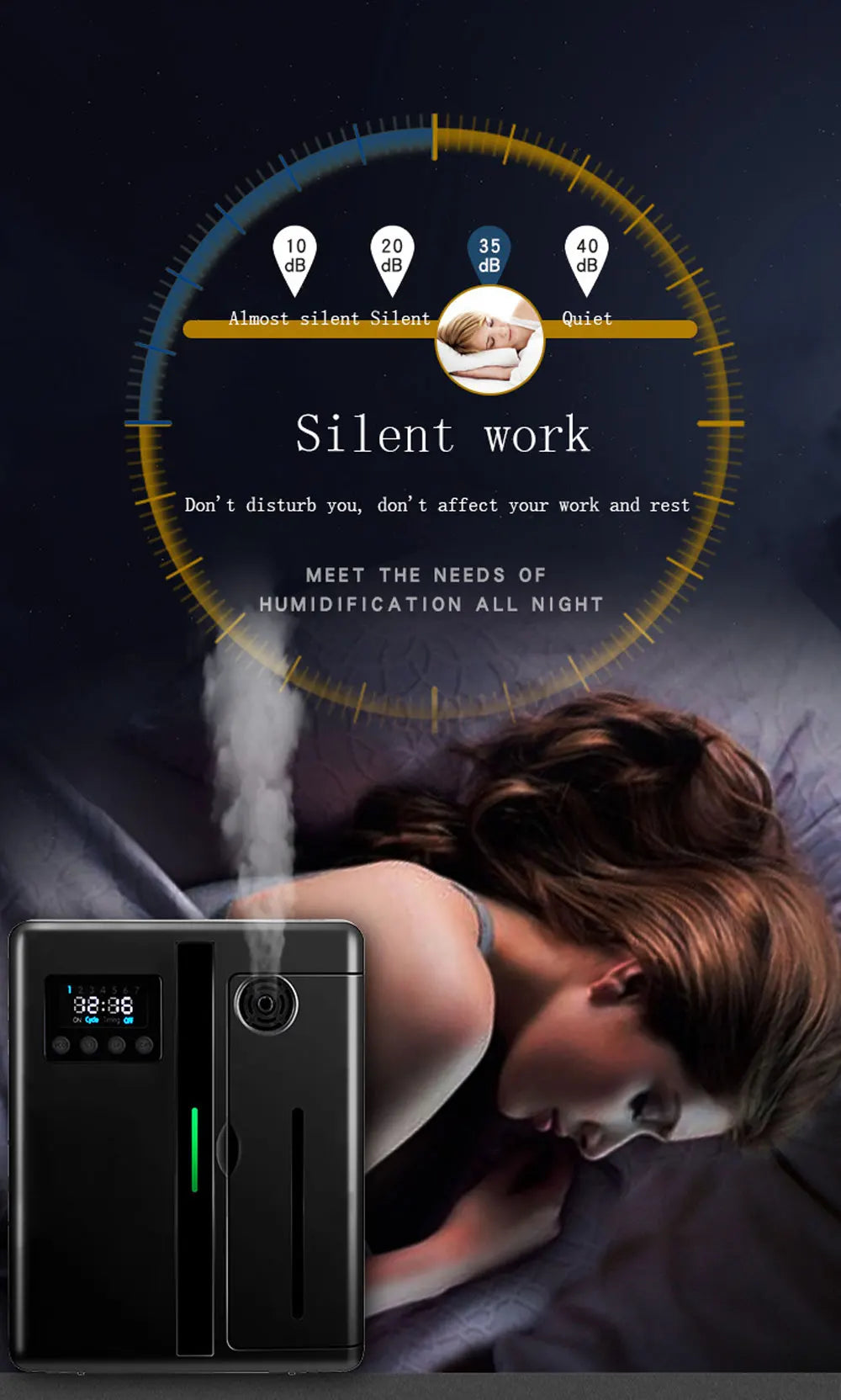 Wall Mounted Scent Air Machine For Home Waterless Essential Oil Diffuser Bluetooth Hotel Collection Diffuser For Room Spa Office