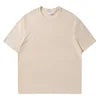 Combed Pure Cotton Round Neck Short Sleeved T-shirt Custom Printed logo Customization