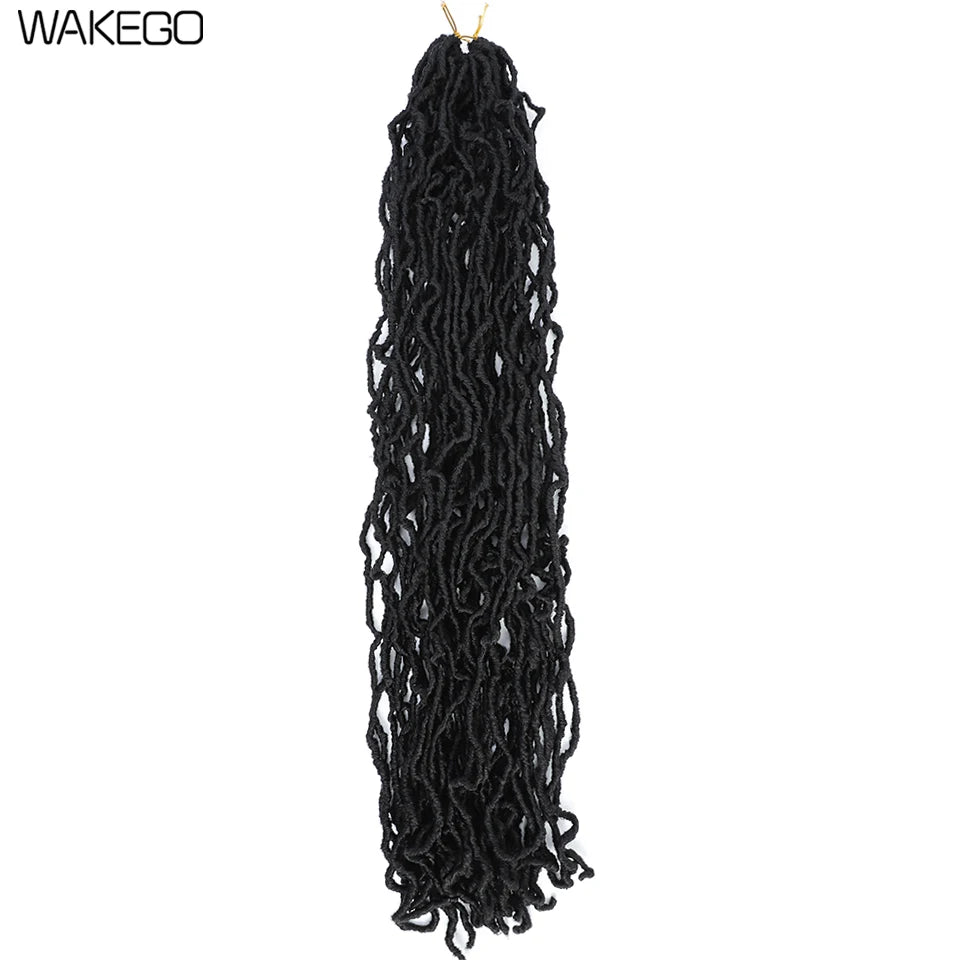 Top Faux Dreadlocks Extension 36 pulgadas Super Long New Faux Locks Crochet Braid Bouclé Pre Extended New Soft Locs Crochet Hair