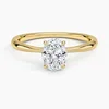 Starsgem Diamante De Bijoux Custom 10K Yellow Gold Engagement 1ct Lab Grown Diamond Rings
