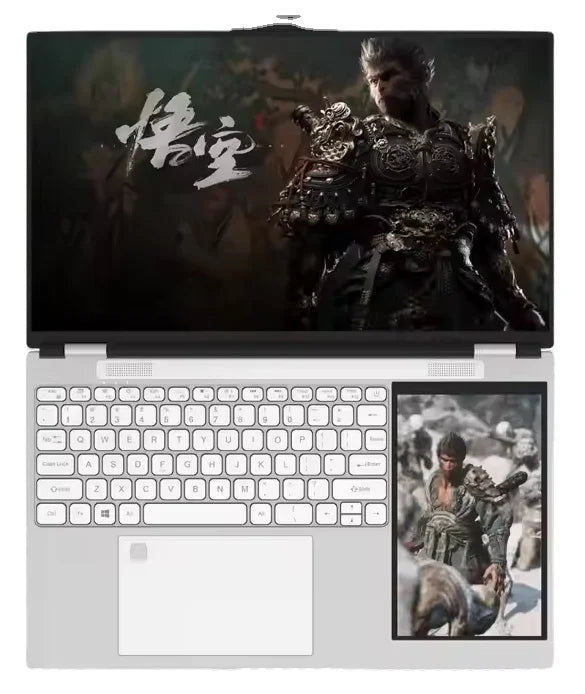 Latest 15.6 "+7" Dual-screen Intel Celeron N5105 Laptop OEM 16gb Business Laptop  DDR4 SSD 2TB Touch Laptop
