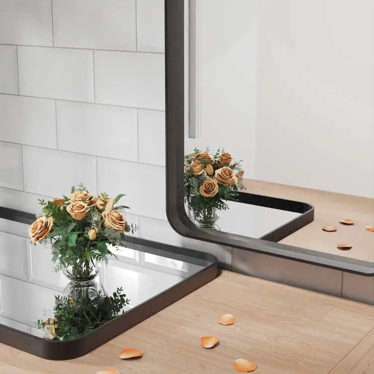 New Popular Fashion Style Modern Framed Mirror  Aluminium Wall Mirror for Living Room  & Bathroom