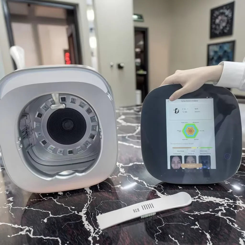 2025 New Design MX Professional 3D Skin Analyzer Facial Problems Scanner with Facial Skin Treatment New Concept Face Scanner