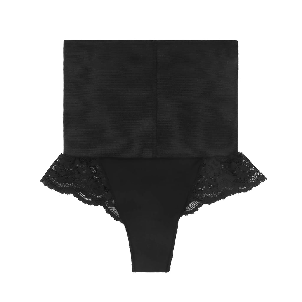 Women's Cross-Border Mid-Waist Lace Body Shapers Firm Tummy Control Underwear Pants with Hip Lift Everyday Style